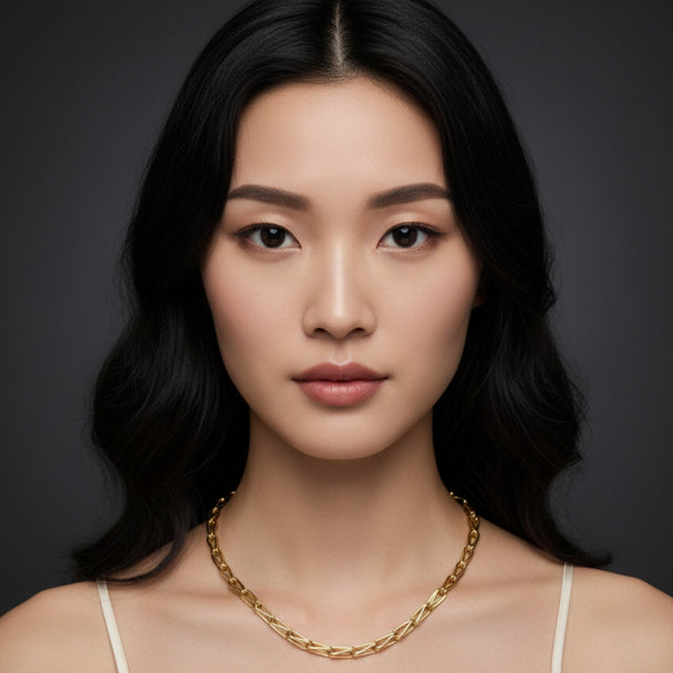 14K Gold Design Chain