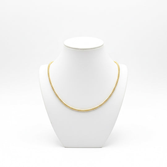 14K Gold Mini Balls Necklace