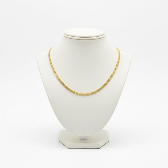 18K Gold Bismark Chain