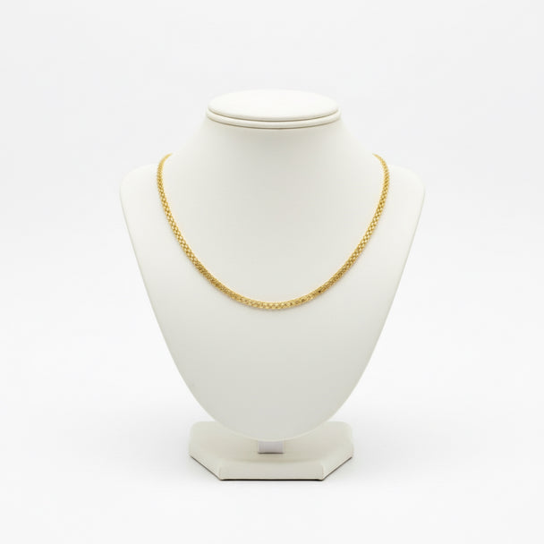 18K Gold Bismark Chain