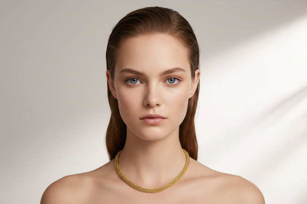 18K Gold Bismark Chain