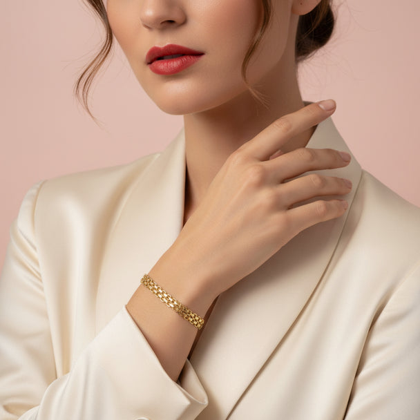 18K Gold Bismark Bracelet