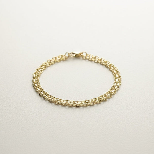 18K Gold Bismark Bracelet