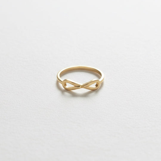 14K Minimal Infinity Ring