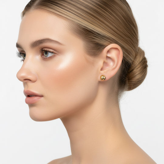 18K Gold Earrings