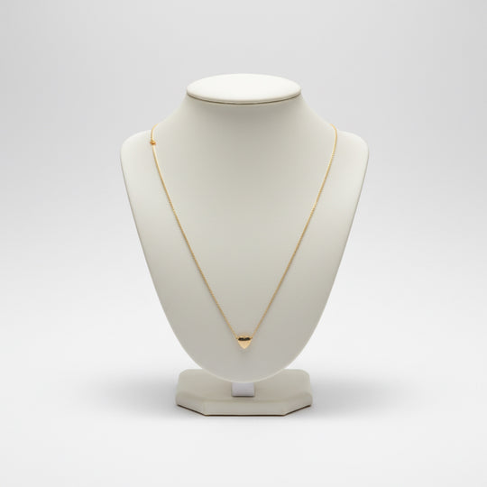 14K Gold Heart Necklace