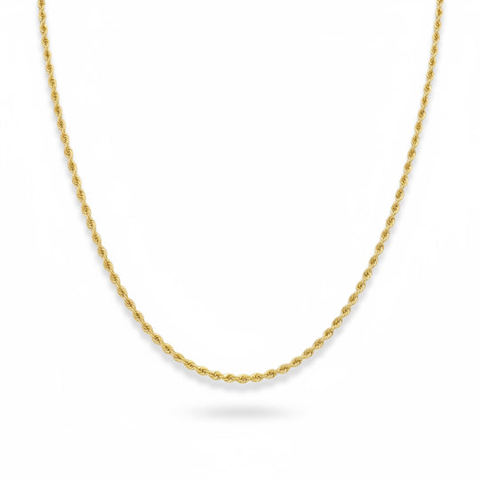 18K Gold Rope Chain