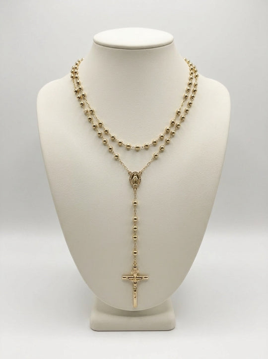 Legacy Rosary Necklace 14K