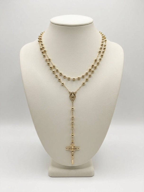 Legacy Rosary Necklace 14K