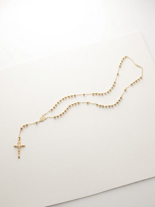 Legacy Rosary Necklace 14K