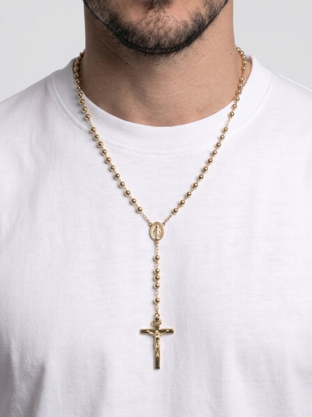 Legacy Rosary Necklace 14K